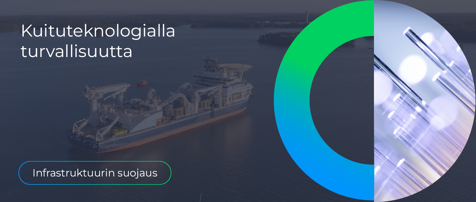 Kuituteknologia mukana infrastuktuurin turvaamisessa