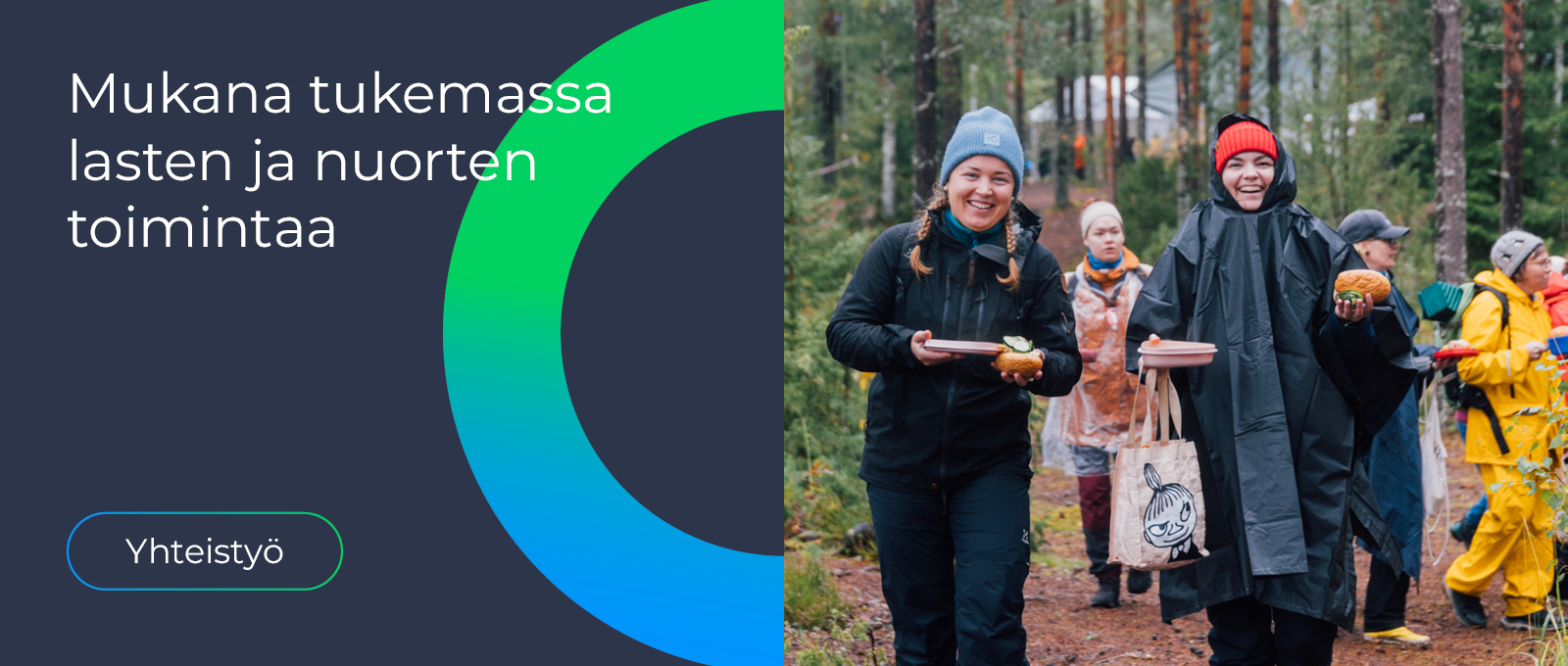 Mukana tukemassa partiolaisten toimintaa