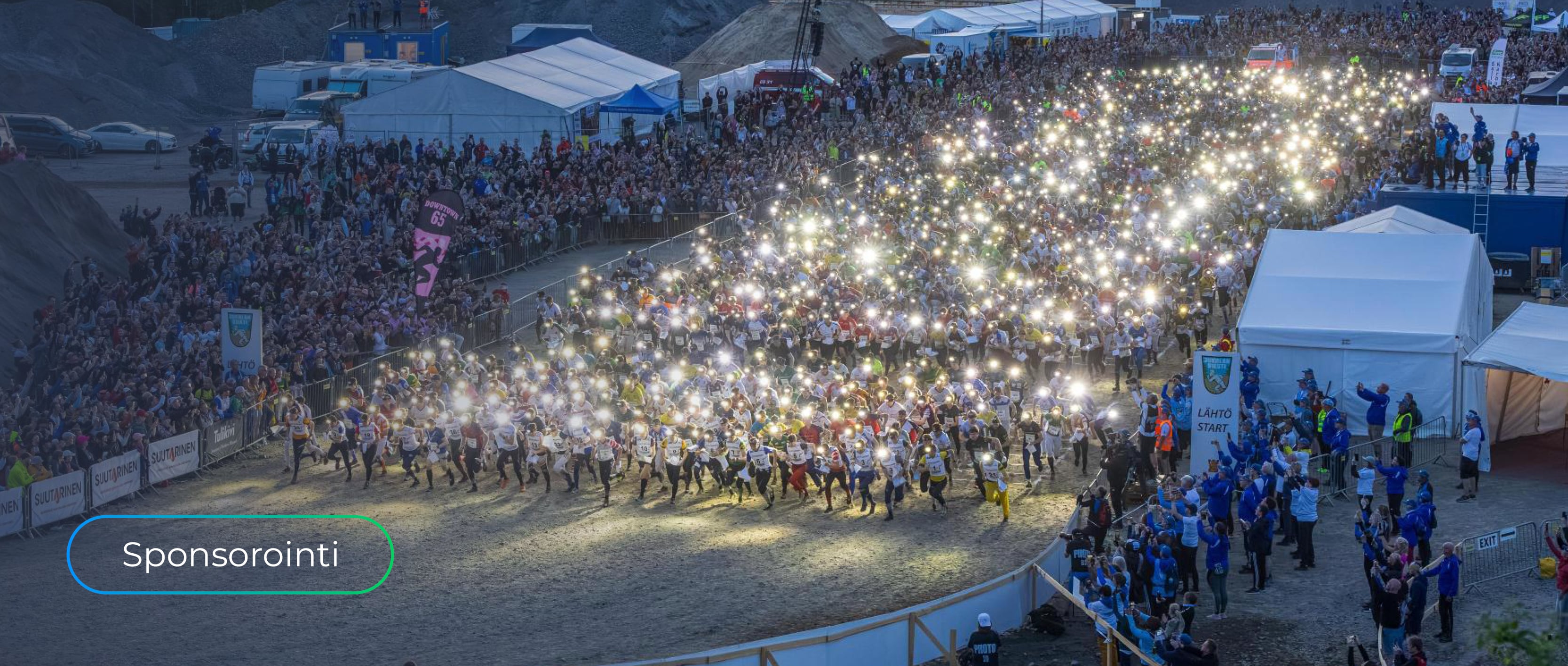 Prysmian sponsoroi suunnistustapahtumaa kaapelilahjoituksin.